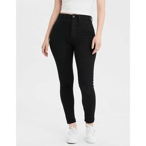 American Eagle Curvy High Rise Jegging Black 16S